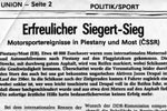 Zeitungsartikel - Union - 28 August 1985